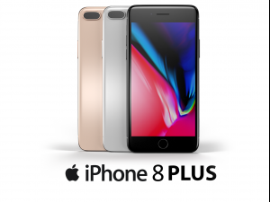 iphone 8 plus 3Dモデル