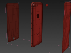 iphone 8 plus 3Dモデル