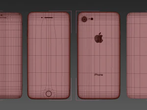 iphone 8 and iphone 8 plus collection 3D Model