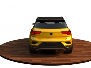 volkswagen t-roc 2018 3D 모델