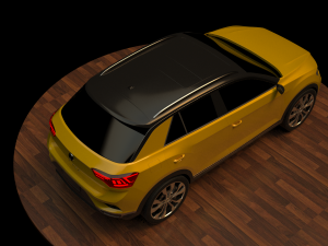 volkswagen t-roc 2018 3D 모델