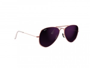 ray ban aviator 7 colors Model 3D