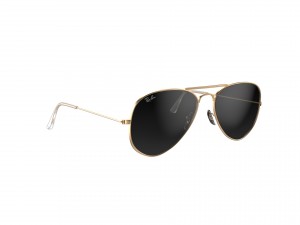 ray ban aviator 7 colors Model 3D