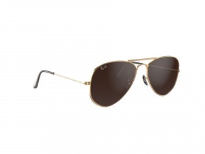 ray ban aviator 7 colors Model 3D