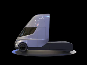 tesla semi truck 3D Model