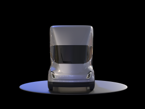 tesla semi truck 3D मॉडल