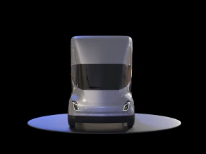 tesla semi truck 3D Model