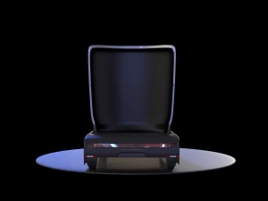 tesla semi truck 3D Model