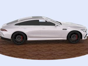 mercedes amg gt 2019 Model 3D