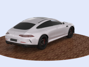 mercedes amg gt 2019 Model 3D