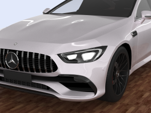 mercedes amg gt 2019 Model 3D