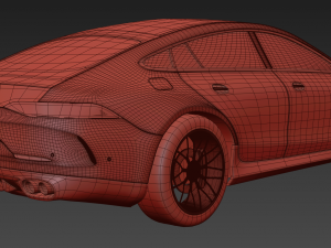mercedes amg gt 2019 Model 3D