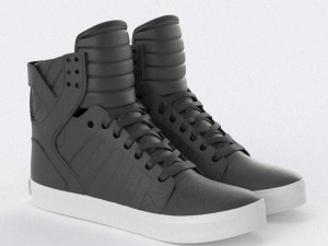 supra skytop 1 shoes 3D-Modell