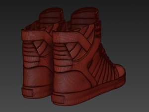 supra skytop 1 shoes 3D-Modell