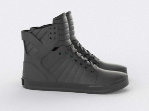 supra skytop 1 shoes 3D-Modell