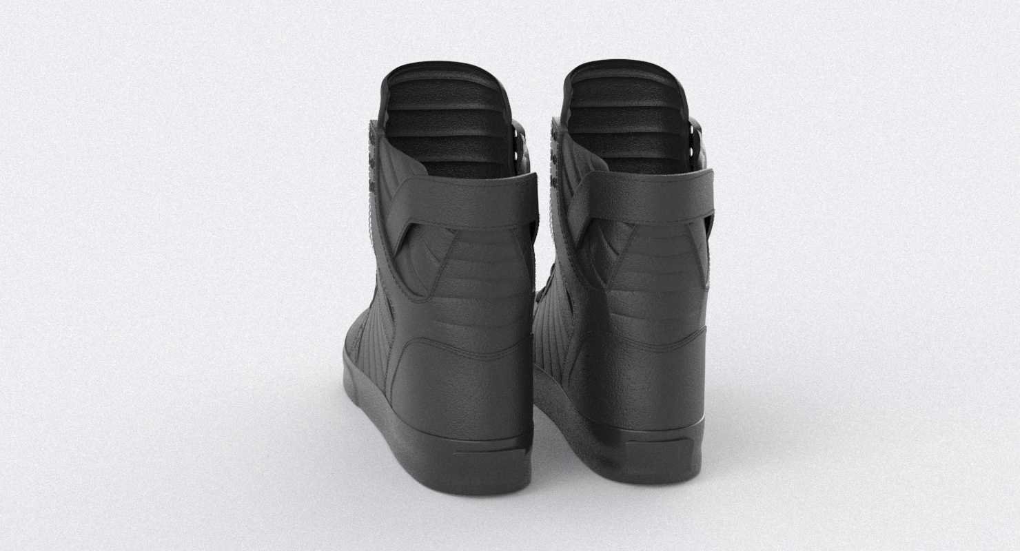 supra skytop 1 shoes 3D Model in Kleding 3DExport