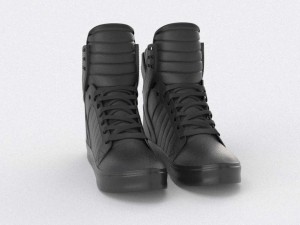 supra skytop 1 shoes 3D-Modell