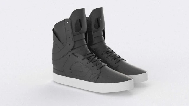 supra skytop 2 shoes 3D Model .c4d .max .obj .3ds .fbx .stl .blend 