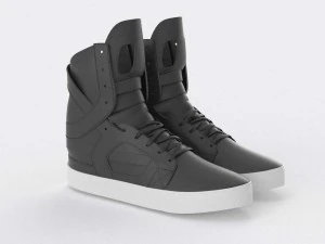 supra skytop 2 shoes 3D Model