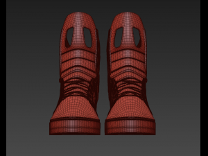 supra skytop 2 shoes 3D 模型