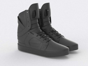 supra skytop 2 shoes 3D 模型