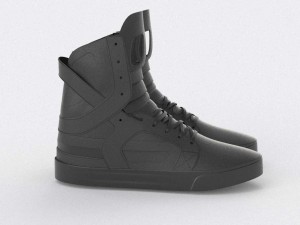 supra skytop 2 shoes 3D 模型