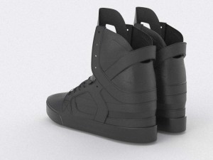 supra skytop 2 shoes 3D 模型