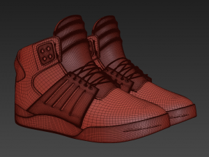 supra skytop 3 shoes Modelo 3D
