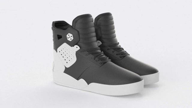 supra skytop 4 shoes 3D Model .c4d .max .obj .3ds .fbx .stl .blend