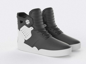 supra skytop 4 shoes Modelo 3D