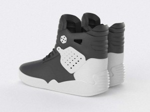 supra skytop 4 shoes 3D 모델