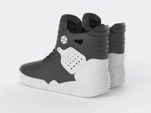 supra skytop 4 shoes 3D Model