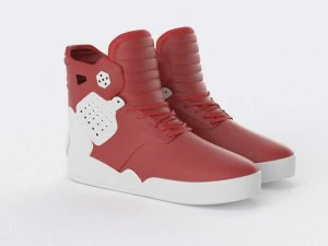 supra skytop 4 shoes 3D Model
