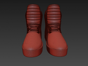 supra skytop 4 shoes 3D 모델
