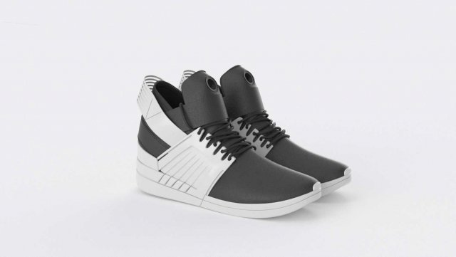 supra skytop 5 shoes 3D Model in Clothing 3DExport