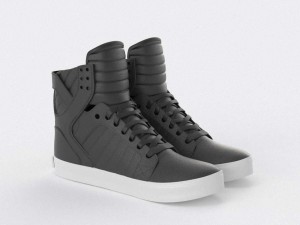 supra skytop shoes collection 3Dモデル