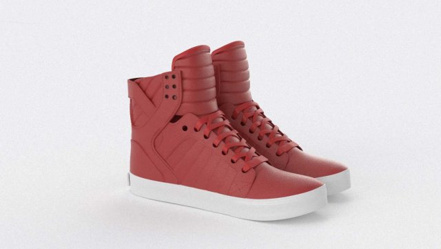 supra skytop shoes collection 3D Model in Clothing 3DExport