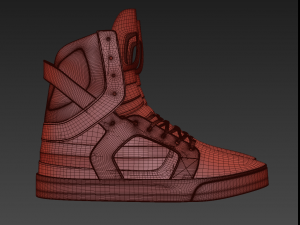 supra skytop shoes collection 3Dモデル