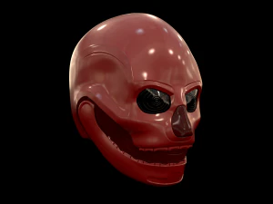 casco de calavera Modelo 3D