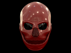 skull helmet 3D 模型