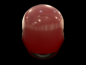 skull helmet 3D 模型