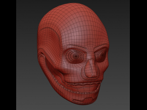skull helmet 3D 模型