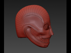 skull helmet 3D 模型