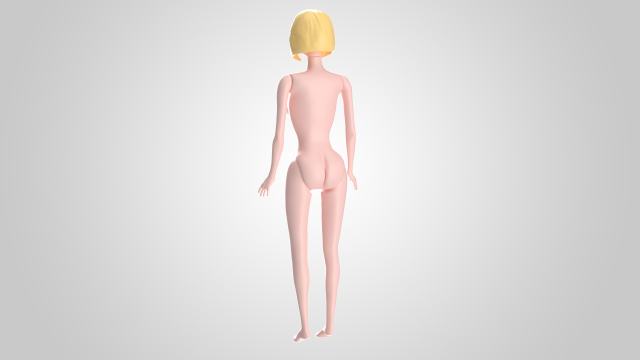 barbie doll 3D Model in Woman 3DExport