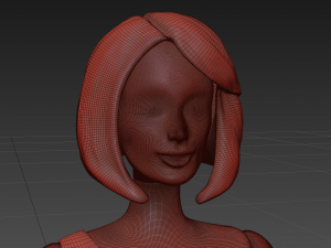 barbie doll 3D मॉडल