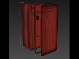 iphone xr 3D मॉडल