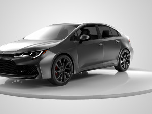 toyota corolla 2020 3D Model