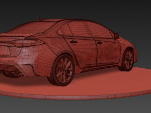 toyota corolla 2020 3D Model