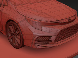 toyota corolla 2020 3D Model