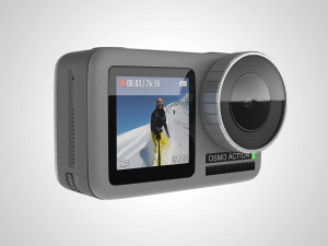 dji osmo action Modelo 3D